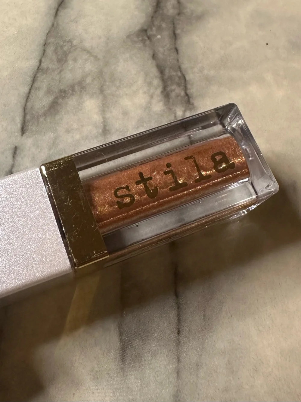 Stila Color Cocktail Palette & Lip Set — Orange, Gold, Green, Brown